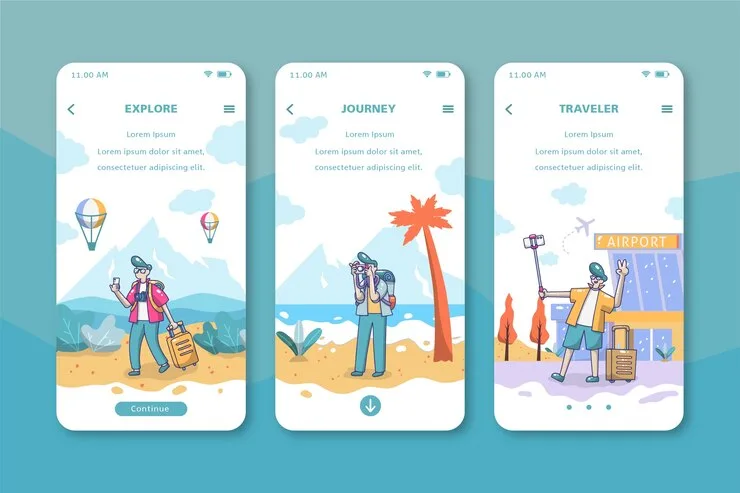 travel onboarding app screens 52683 31725